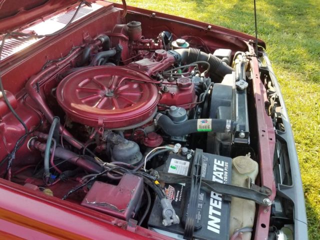 1986 Red Toyota 86 Extended Cab Pickup