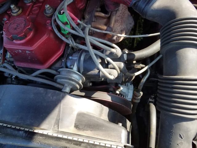 1986 Red Toyota 86 Extended Cab Pickup