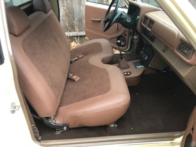 1986 Tan Toyota Pickup Standard Cab Pickup