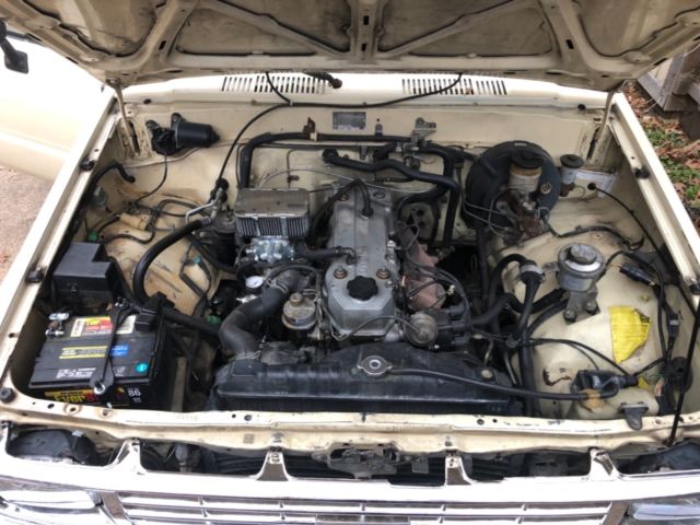 1986 Tan Toyota Pickup Standard Cab Pickup