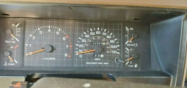 1986 Tan Toyota Pickup Standard Cab Pickup