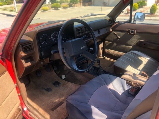1986 Red Toyota Pickup Standard Cab Pickup