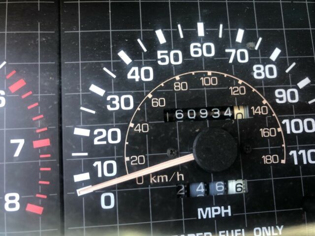 1986 Red Toyota Pickup Standard Cab Pickup