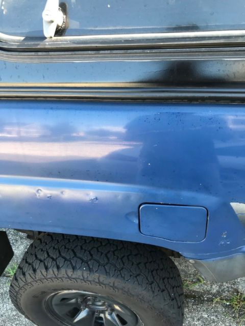 1986 Blue Toyota Pickup Standard Cab Pickup