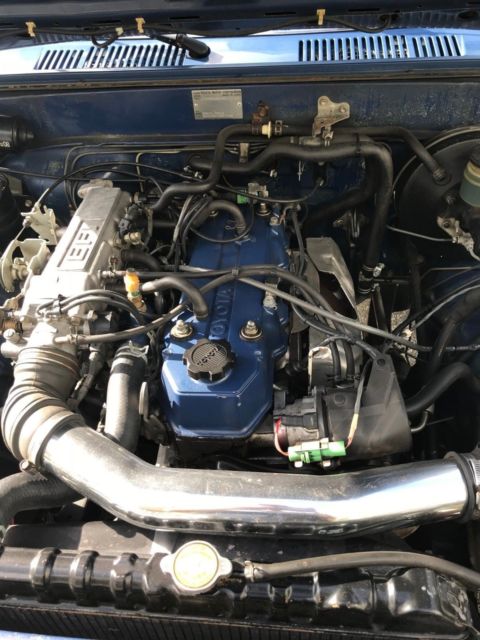 1986 Blue Toyota Pickup Standard Cab Pickup