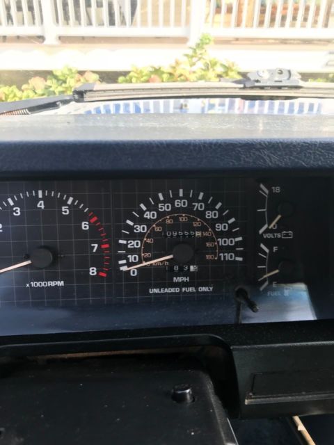 1986 Blue Toyota Pickup Standard Cab Pickup