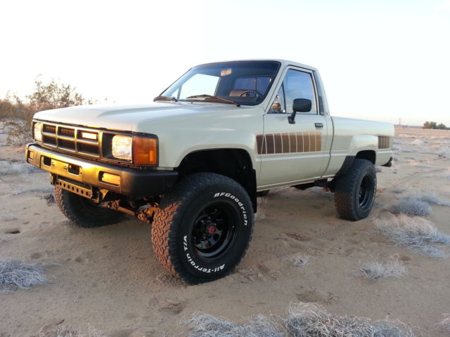 1986 tan Toyota Other Standard Cab Pickup