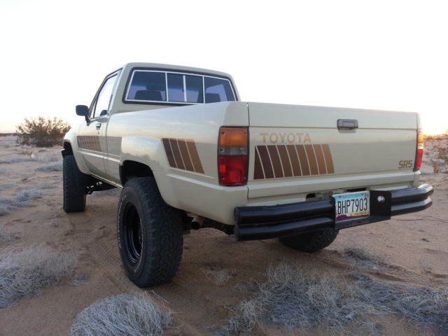 1986 tan Toyota Other Standard Cab Pickup