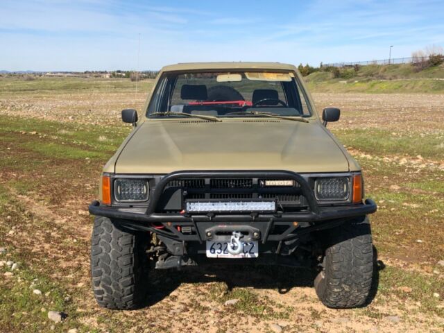 1986 Green Toyota Pickup Extended Cab Pickup