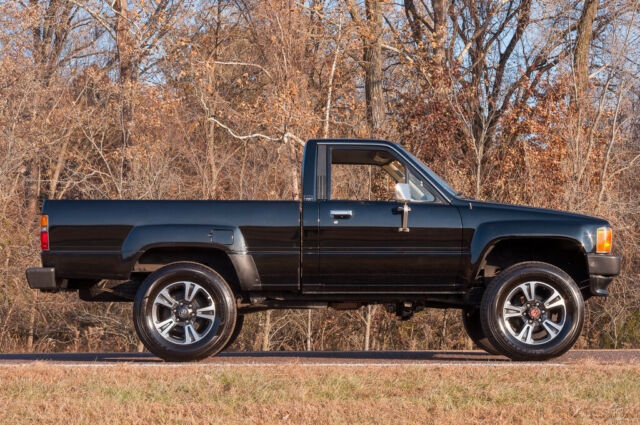 1986 Black Toyota SR5 Pickup Truck