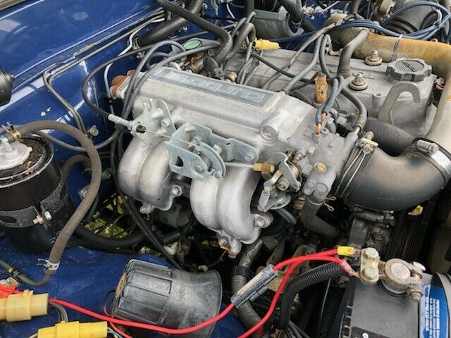 1986 Blue Toyota Pickup Standard Cab Pickup