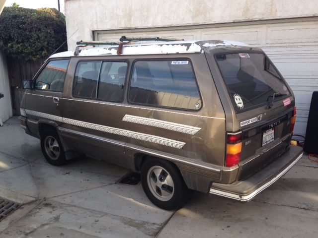 1986 Brown Toyota Other Van Camper