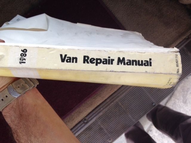 1986 Brown Toyota Other Van Camper