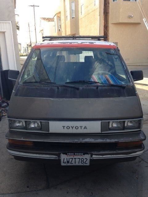 1986 Brown Toyota Other Van Camper