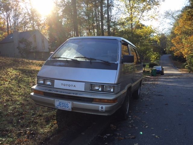 1986 Silver Toyota Other Minivan