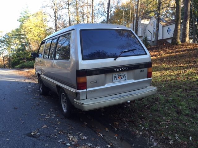 1986 Silver Toyota Other Minivan