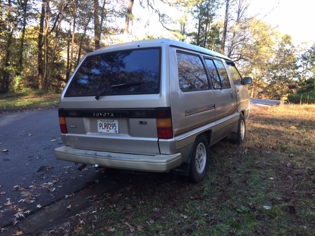 1986 Silver Toyota Other Minivan