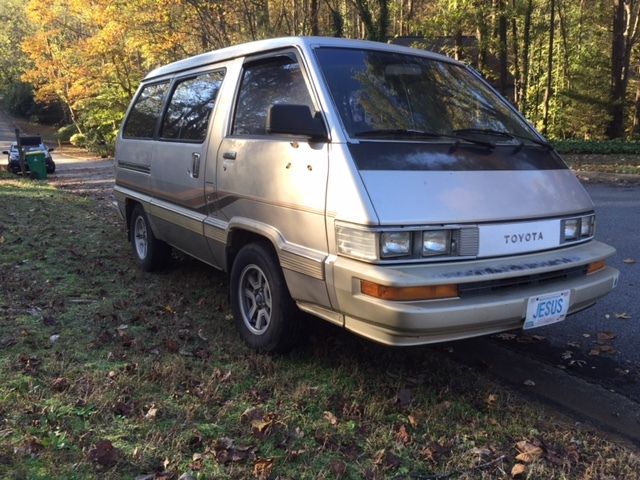 1986 Silver Toyota Other Minivan