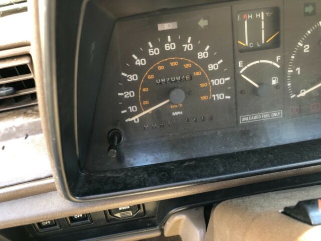 1986 Brown Toyota VAN WAGON Minivan