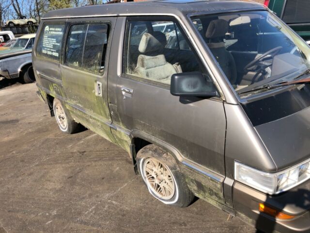 1986 Brown Toyota VAN WAGON Minivan