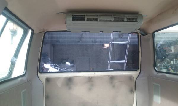 1986 Tan Toyota Van Wagon Minivan