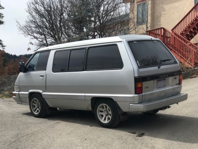 1986 Silver Toyota Other Minivan