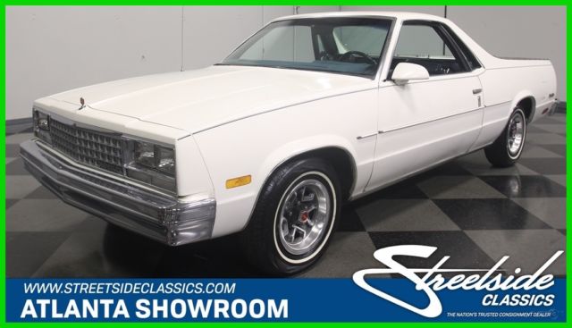 1986 White Chevrolet El Camino