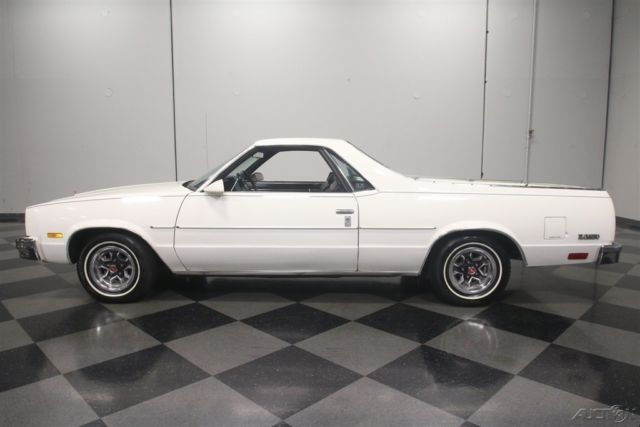 1986 White Chevrolet El Camino
