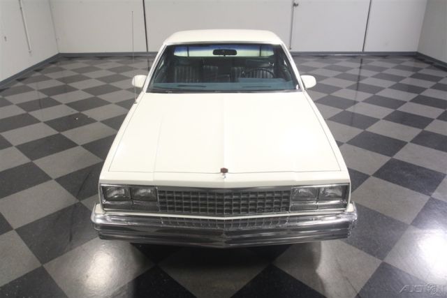 1986 White Chevrolet El Camino
