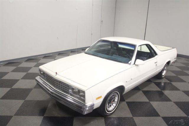 1986 White Chevrolet El Camino