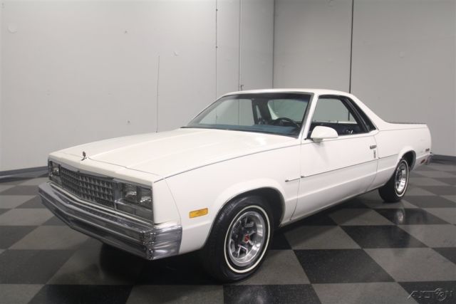 1986 White Chevrolet El Camino