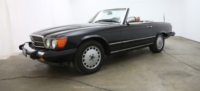 1986 Black Mercedes-Benz 500-Series