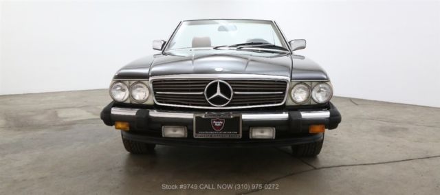 1986 Black Mercedes-Benz 500-Series