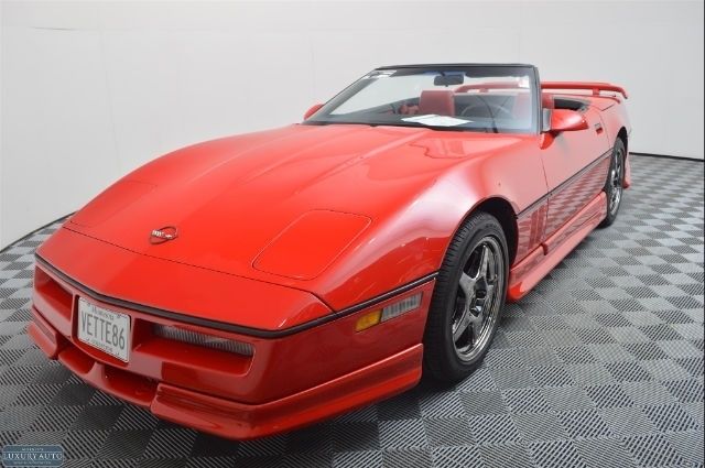 1986 Tan Chevrolet Corvette Convertible