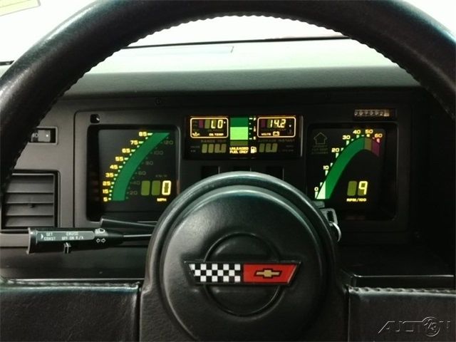 1986 Red Chevrolet Corvette Hatchback