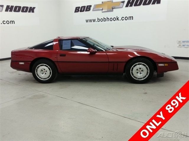 1986 Red Chevrolet Corvette Hatchback