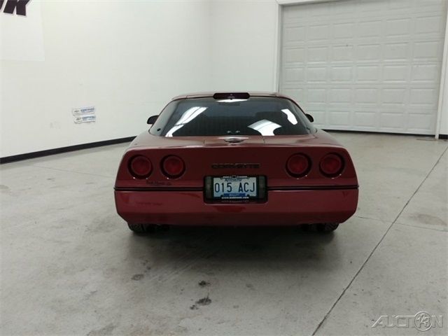 1986 Red Chevrolet Corvette Hatchback