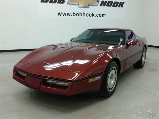 1986 Red Chevrolet Corvette Hatchback