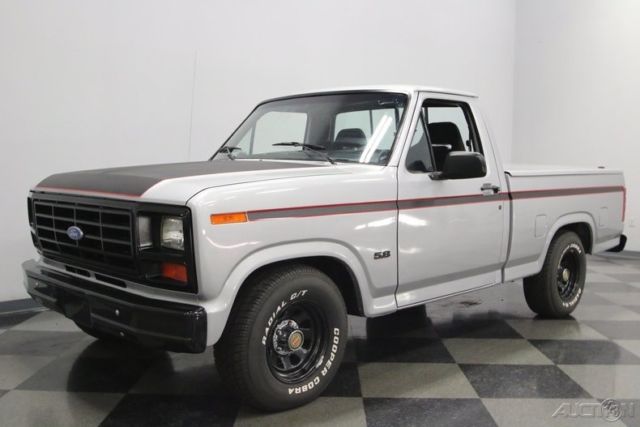 1986 Silver Ford F-150