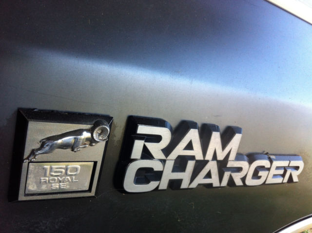 1985 Gray Dodge Ramcharger SUV