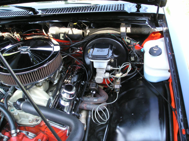 1986 Black and Orange Chevrolet S-10 Standard Cab Pickup