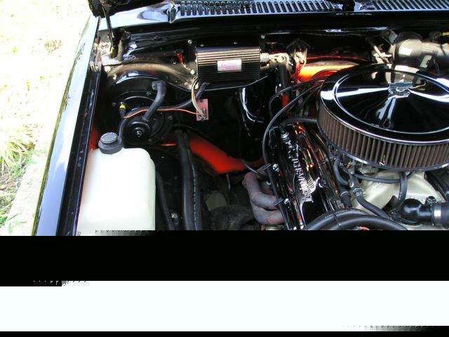 1986 Black and Orange Chevrolet S-10 Standard Cab Pickup