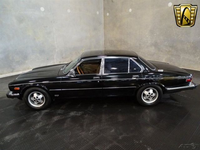 1986 Black Jaguar XJ-Series Sedan