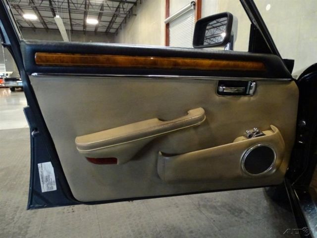 1986 Black Jaguar XJ-Series Sedan