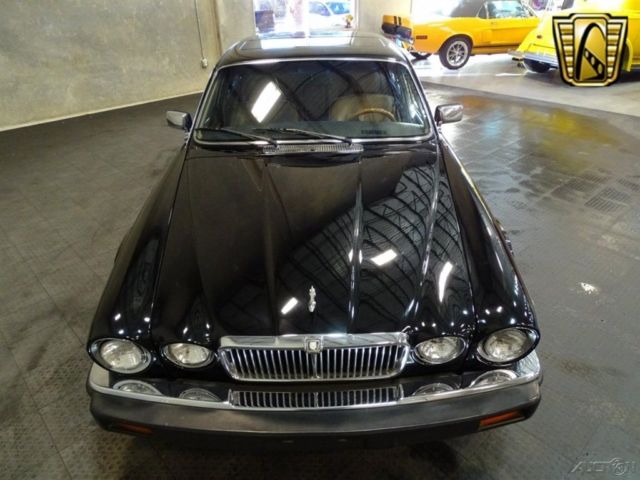 1986 Black Jaguar XJ-Series Sedan