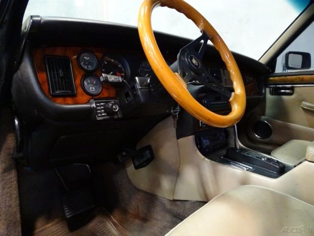 1986 Black Jaguar XJ-Series Sedan