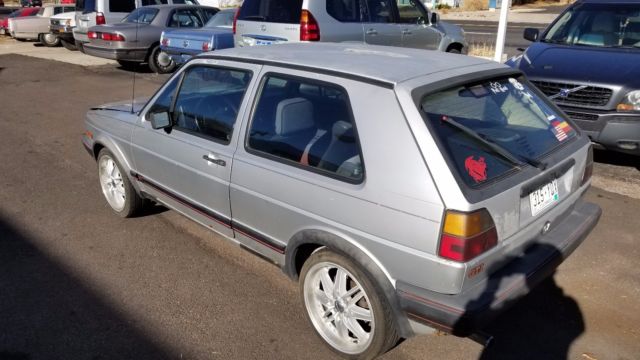 1986 Silver Volkswagen Golf Hatchback