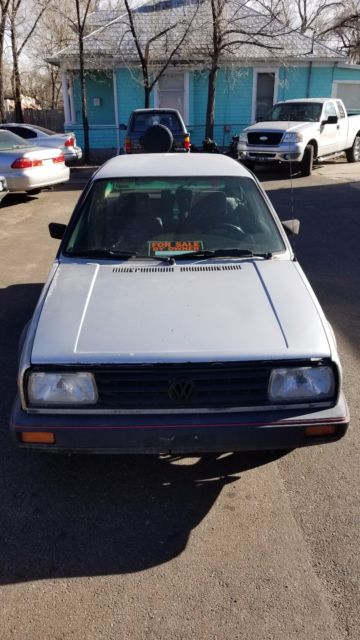 1986 Silver Volkswagen Golf Hatchback