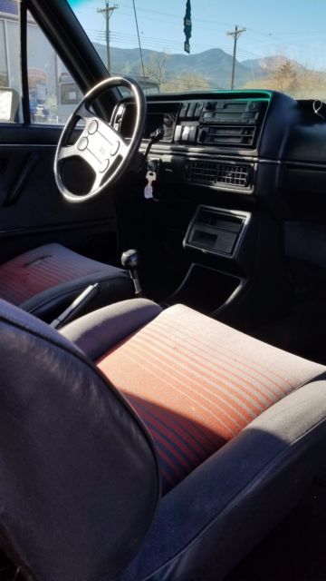 1986 Silver Volkswagen Golf Hatchback