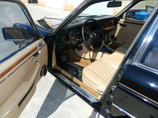 1986 Black Jaguar XJ6 Sedan